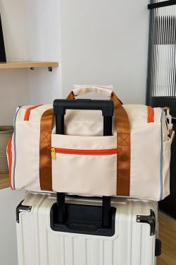 Lightweight Large Capacity Travel Tote Bag for Women - Versatile Gym, Maternity, and Weekend Trip Storage Bag