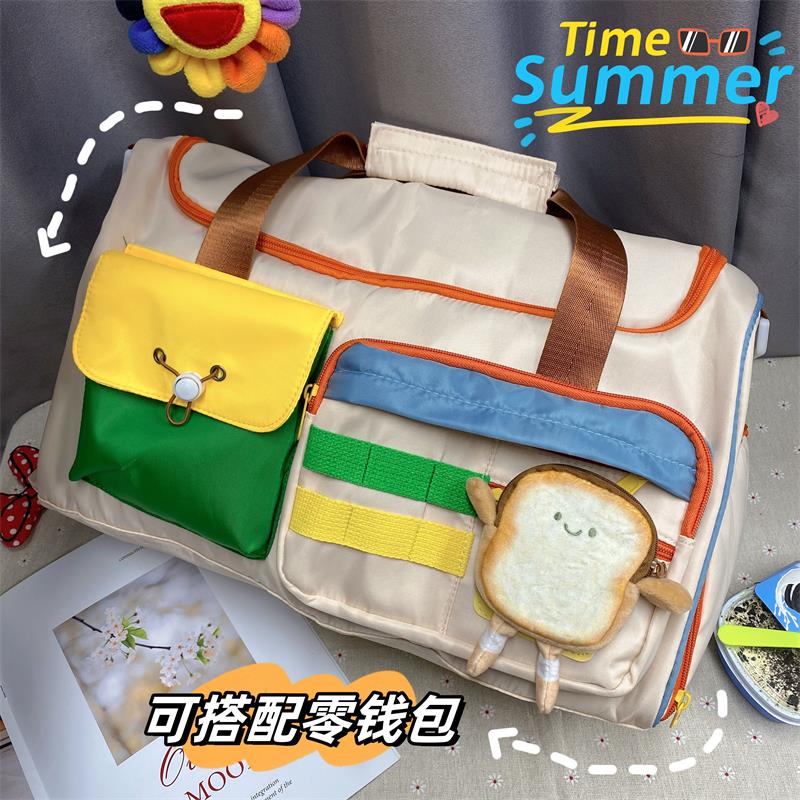 Lightweight Large Capacity Travel Tote Bag for Women - Versatile Gym, Maternity, and Weekend Trip Storage Bag Lightweight Large Capacity Travel Tote Bag for Women - Versatile Gym, Maternity, and Weekend Trip Storage Bag