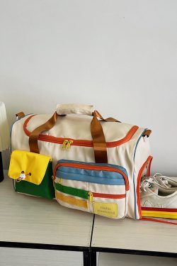 Lightweight Large Capacity Travel Tote Bag for Women - Versatile Gym, Maternity, and Weekend Trip Storage Bag