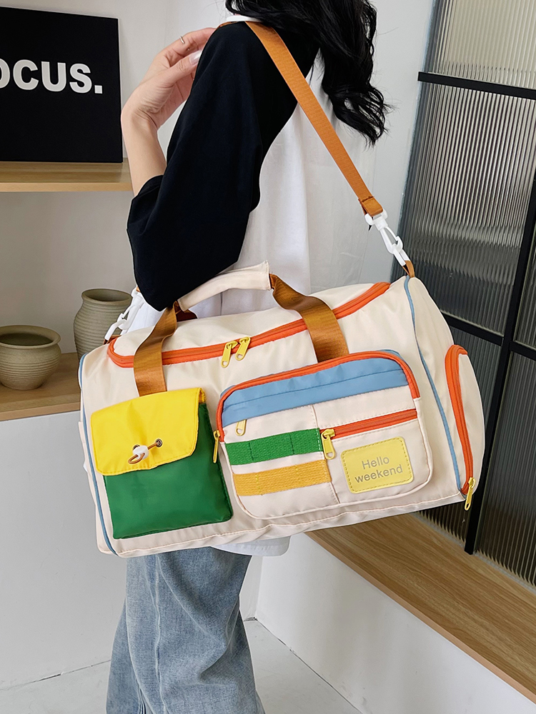 Lightweight Large Capacity Travel Tote Bag for Women - Versatile Gym, Maternity, and Weekend Trip Storage Bag Lightweight Large Capacity Travel Tote Bag for Women - Versatile Gym, Maternity, and Weekend Trip Storage Bag