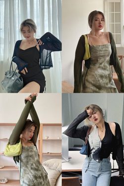 Lightweight Long Sleeve Sun Protection Top for Women - Loose Slimming Outer Layer Design for Spring/Summer 2023, Y2K Style