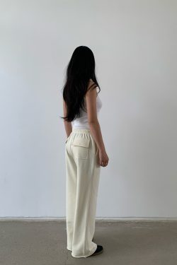 Lightweight Low-Rise Hybrid Sweatpants with Curvy Back Pockets - Comfortable Pajama Pants for Home and Casual Wear