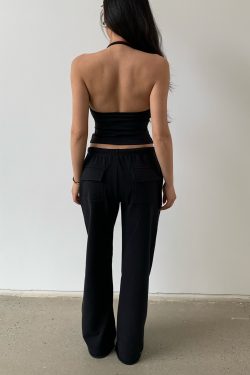 Lightweight Low-Rise Hybrid Sweatpants with Curvy Back Pockets - Comfortable Pajama Pants for Home and Casual Wear