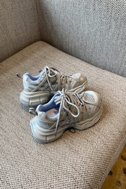 Lightweight Mesh Breathable Dad Shoes for Women, 2025 Summer Casual Sports Footwear, Thick-Soled Height-Increasing Style