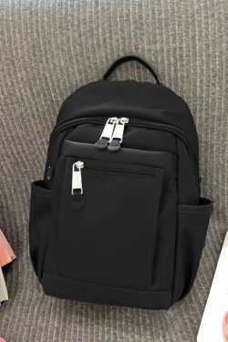 Lightweight Nylon Women's Backpack for Travel & Commuting - 2025 Spring Collection, Stylish & Functional School Bag