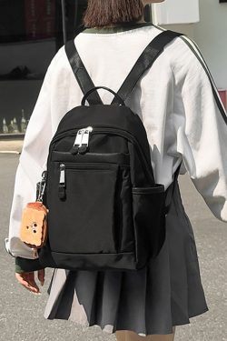 Lightweight Nylon Women's Backpack for Travel & Commuting - 2025 Spring Collection, Stylish & Functional School Bag