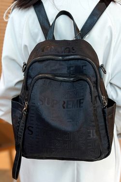 Lightweight Oxford Commuter Backpack - Casual Travel Shoulder Bag with Large Capacity, Dual-Use Design for Everyday Essentials