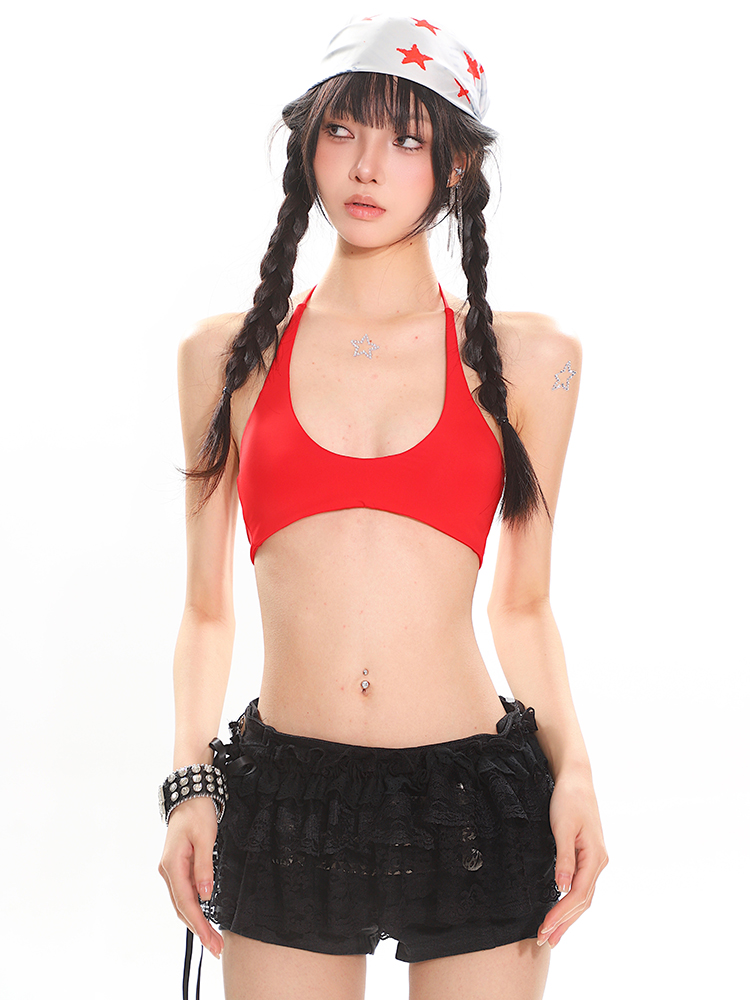 Lightweight Oxygen Sports Yoga Casual Slimming Summer Vest for Women - Large U-Neck Halter Tie Bra - Perfect for Activewear and Fitness Lightweight Oxygen Sports Yoga Casual Slimming Summer Vest for Women - Large U-Neck Halter Tie Bra - Perfect for Activewear and Fitness