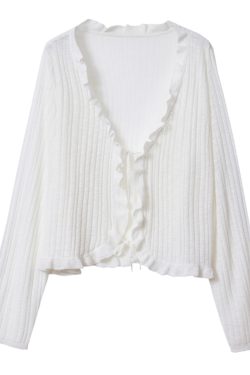 Lightweight Plus Size Ice Silk Knitted Cardigan for Women - 2025 New Spring Summer Sun Protection Top