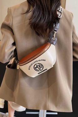 Lightweight Portable Shoulder Bag with Wide Strap - 2025 Spring Underarm Crossbody Bag for Commuting and Everyday Use