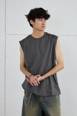 Lightweight Quick-Dry Cotton Basketball Sports Vest - Sleeveless T-Shirt for Activewear, Ideal for Sports and Workouts