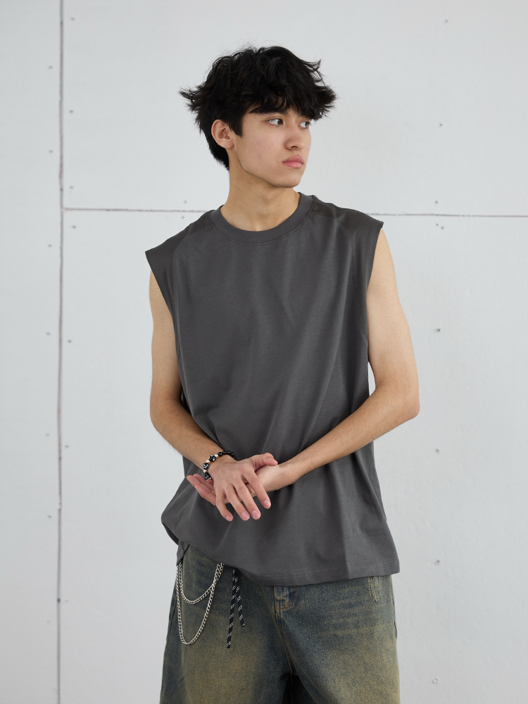 Lightweight Quick-Dry Cotton Basketball Sports Vest - Sleeveless T-Shirt for Activewear, Ideal for Sports and Workouts Lightweight Quick-Dry Cotton Basketball Sports Vest - Sleeveless T-Shirt for Activewear, Ideal for Sports and Workouts