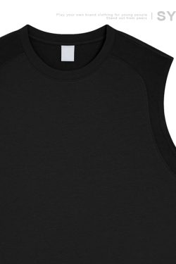 Lightweight Quick-Dry Cotton Basketball Sports Vest - Sleeveless T-Shirt for Activewear, Ideal for Sports and Workouts