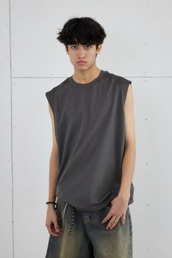 Lightweight Quick-Dry Cotton Basketball Sports Vest - Sleeveless T-Shirt for Activewear, Ideal for Sports and Workouts