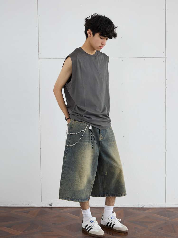 Lightweight Quick-Dry Cotton Basketball Sports Vest - Sleeveless T-Shirt for Activewear, Ideal for Sports and Workouts Lightweight Quick-Dry Cotton Basketball Sports Vest - Sleeveless T-Shirt for Activewear, Ideal for Sports and Workouts