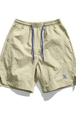 Lightweight Quick-Dry Five-Point Beach Shorts for Men and Women - Casual Outdoor Mountain Style Summer Shorts