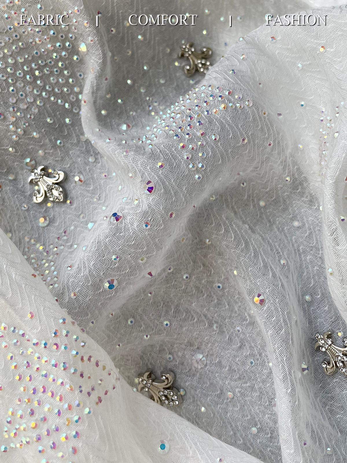 Lightweight Rhinestone Star Cardigan - Women's Sun Protection Tencel Shirt for Spring & Summer, Ultra-Heavy Industrial Design Lightweight Rhinestone Star Cardigan - Women's Sun Protection Tencel Shirt for Spring & Summer, Ultra-Heavy Industrial Design