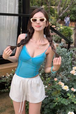 Lightweight Tencel Cotton Linen Wide-Leg Pants for Women - Breathable Mid-Waist Loose Fit Casual Trousers for Spring Summer