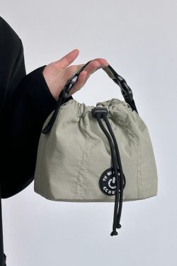 Lightweight Unisex Crossbody Brocade Bag 2024 - Casual Shoulder Bucket Bag for Phone - Sweet Cool Niche Style