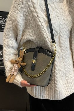 Lightweight Versatile Bucket Bag for Women – Fashionable Summer Travel Crossbody Shoulder Bag 2025 Style