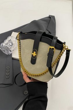 Lightweight Versatile Bucket Bag for Women – Fashionable Summer Travel Crossbody Shoulder Bag 2025 Style