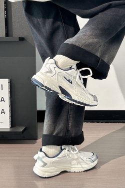 Lightweight White Mesh Sports Shoes for Women, Breathable Soft-Soled Summer Sneakers, American-Style Dad Shoes 2025