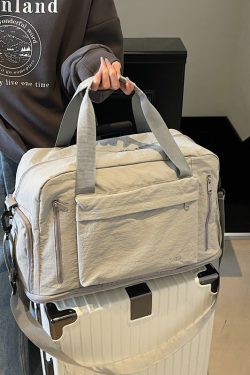 Lightweight Women's Travel Bag - Large Capacity Commuting Luggage, Sports Fitness & Maternity Storage Bag for Short-Distance Trips