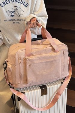Lightweight Women's Travel Bag - Large Capacity Commuting Luggage, Sports Fitness & Maternity Storage Bag for Short-Distance Trips
