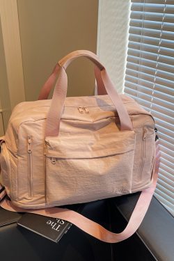 Lightweight Women's Travel Bag - Large Capacity Commuting Luggage, Sports Fitness & Maternity Storage Bag for Short-Distance Trips