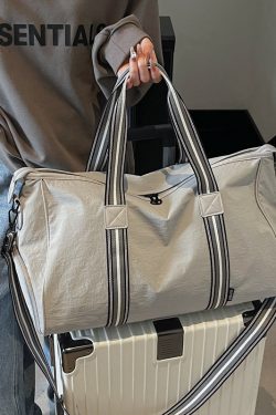 Lightweight Women's Travel Bag, Stylish Large Capacity Carry-On Luggage, Versatile Outdoor Storage Tote for Short Trips & Gym