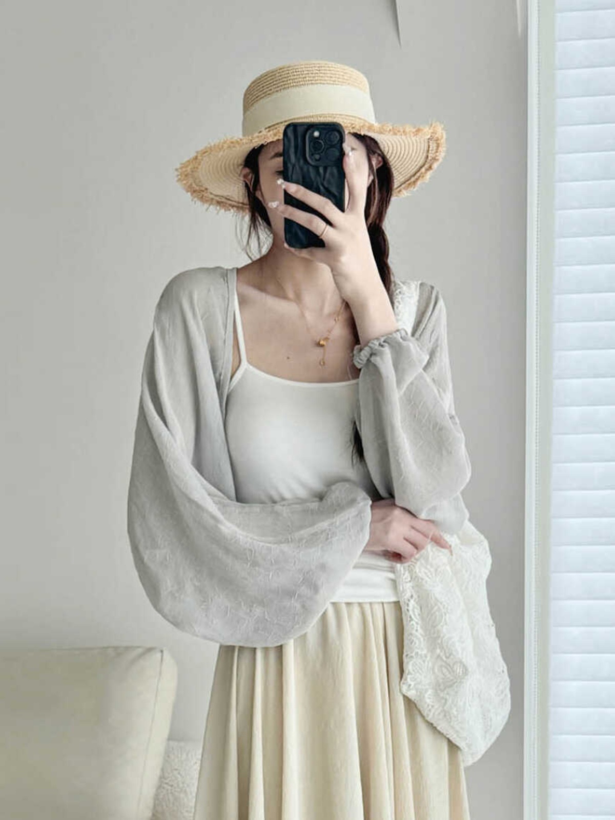 Linen Long Sleeve Cardigan for Women - Versatile Sheer Textured Shawl Top, Lightweight and Breathable for Spring/Summer 2025 Linen Long Sleeve Cardigan for Women - Versatile Sheer Textured Shawl Top, Lightweight and Breathable for Spring/Summer 2025