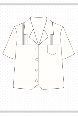 Loose Fit White Short and Long Sleeve JK Shirt - Versatile College Style Top for Women - Spring and Autumn Wardrobe Essential