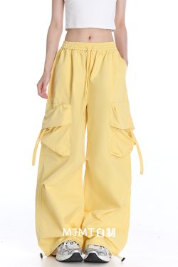 Loose Wide-Leg Quick-Dry Casual Work Pants for Summer 2025 - American Style Sports Trousers