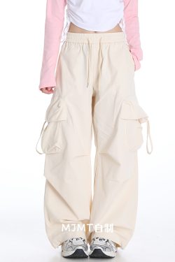Loose Wide-Leg Quick-Dry Casual Work Pants for Summer 2025 - American Style Sports Trousers