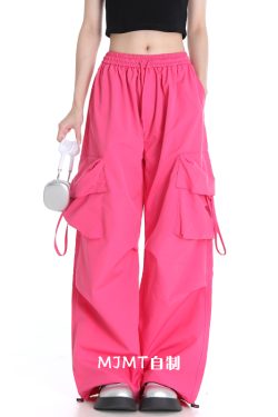 Loose Wide-Leg Quick-Dry Casual Work Pants for Summer 2025 - American Style Sports Trousers