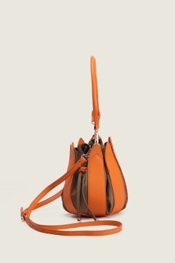 Lotus Lantern Bag 2025 Design, Fashionable Tulip Crossbody Bucket Handbag, Women's Stylish Jiang Yan Inspired Trendy Bag