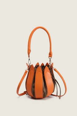 Lotus Lantern Bag 2025 Design, Fashionable Tulip Crossbody Bucket Handbag, Women's Stylish Jiang Yan Inspired Trendy Bag