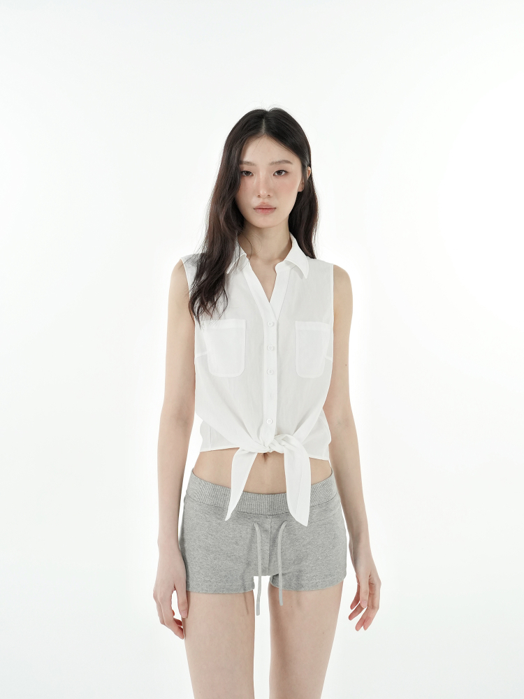 Low-Waist Slim-Fit Elastic Sports Knitted Shorts for Women - Casual Activewear, Perfect for Gym and Outdoor Activities Low-Waist Slim-Fit Elastic Sports Knitted Shorts for Women - Casual Activewear, Perfect for Gym and Outdoor Activities