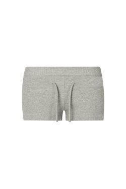 Low-Waist Slim-Fit Elastic Sports Knitted Shorts for Women - Casual Activewear, Perfect for Gym and Outdoor Activities