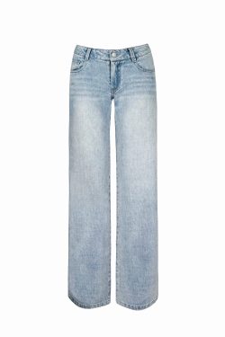 Low-Waist Straight-Leg Slimming Jeans for Women - Trendy Y2K Style, Perfect for Casual Outfits and Everyday Wear