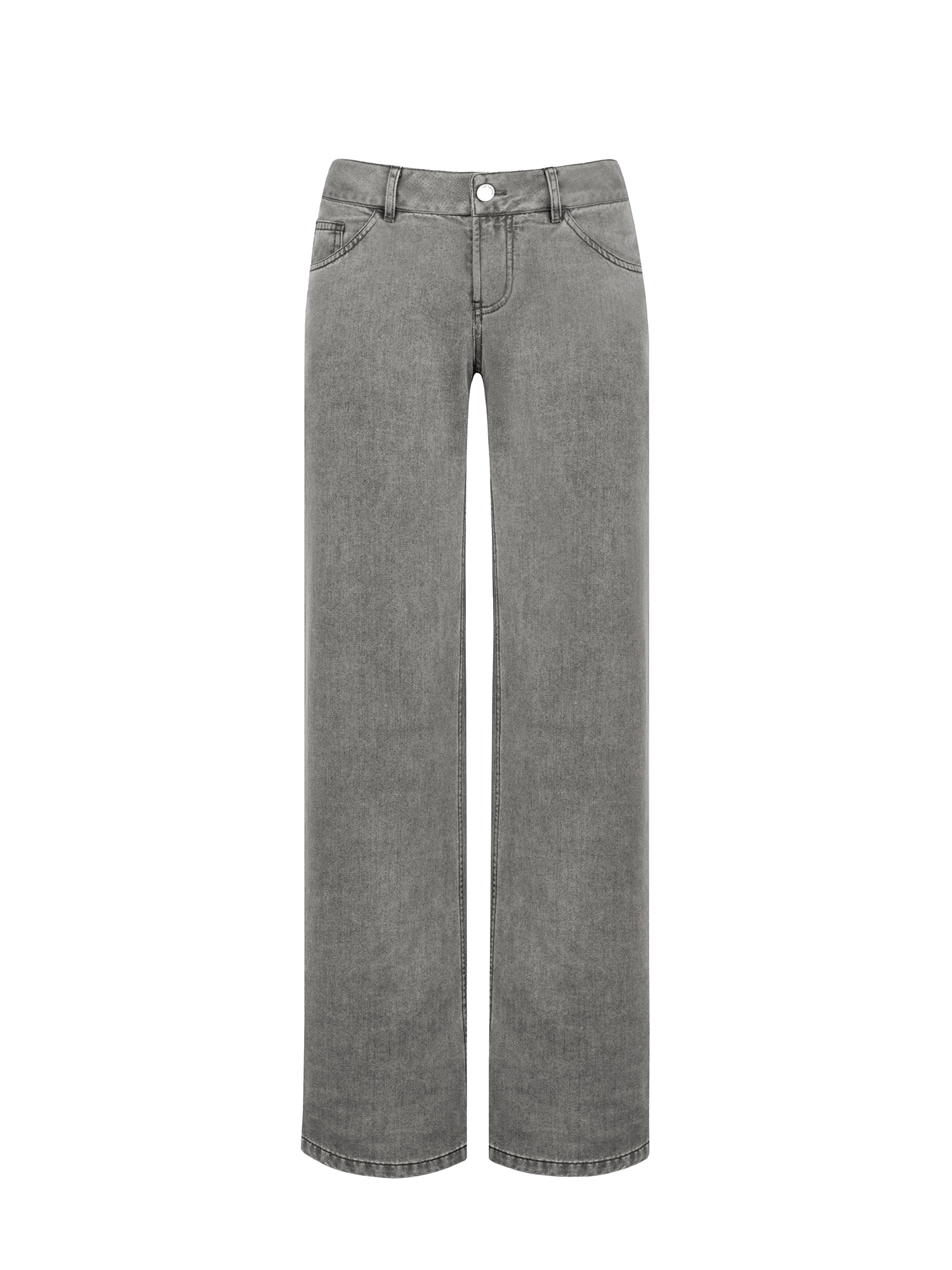 Low-Waist Tencel Gray Straight-Leg Casual Pants for Women - Trendy Y2K Style, Comfortable Everyday Wear Low-Waist Tencel Gray Straight-Leg Casual Pants for Women - Trendy Y2K Style, Comfortable Everyday Wear