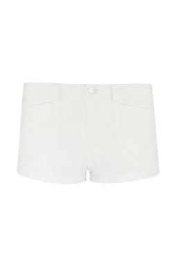 Low-Waist Vintage Washed Denim Straight Shorts in 90s Style for Trendy Summer Fashion