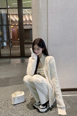 Luna Lona Sleeveless Knitted Top - Slim Fit Small Fragrance Style for Women - Trendy Y2K Inner Wear