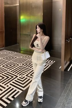 Luna Lona Sleeveless Knitted Top - Slim Fit Small Fragrance Style for Women - Trendy Y2K Inner Wear