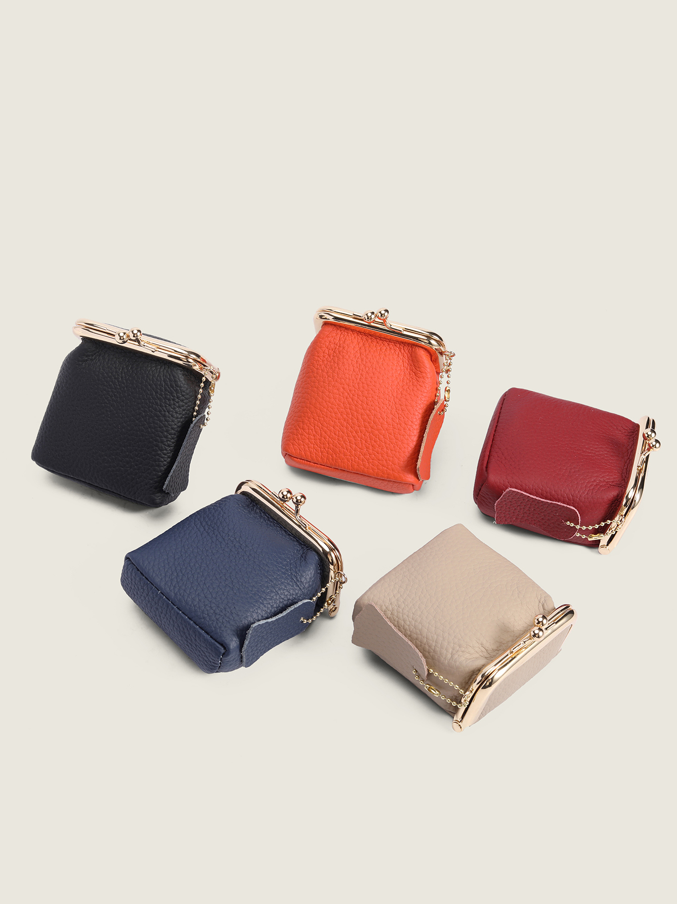 Lychee Pattern Mini Lipstick Bag - Portable Multi-functional Vertical Storage Coin Purse for Makeup & Accessories Lychee Pattern Mini Lipstick Bag - Portable Multi-functional Vertical Storage Coin Purse for Makeup & Accessories