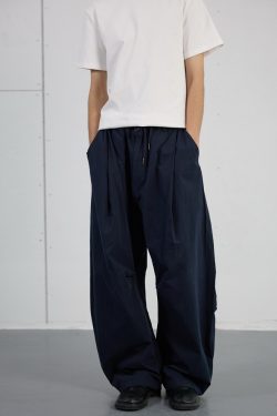 Men's 2025 Summer Wide-Leg Vertical Blade Casual Cargo Pants - Loose Fit Versatile Trousers for a Trendy Look