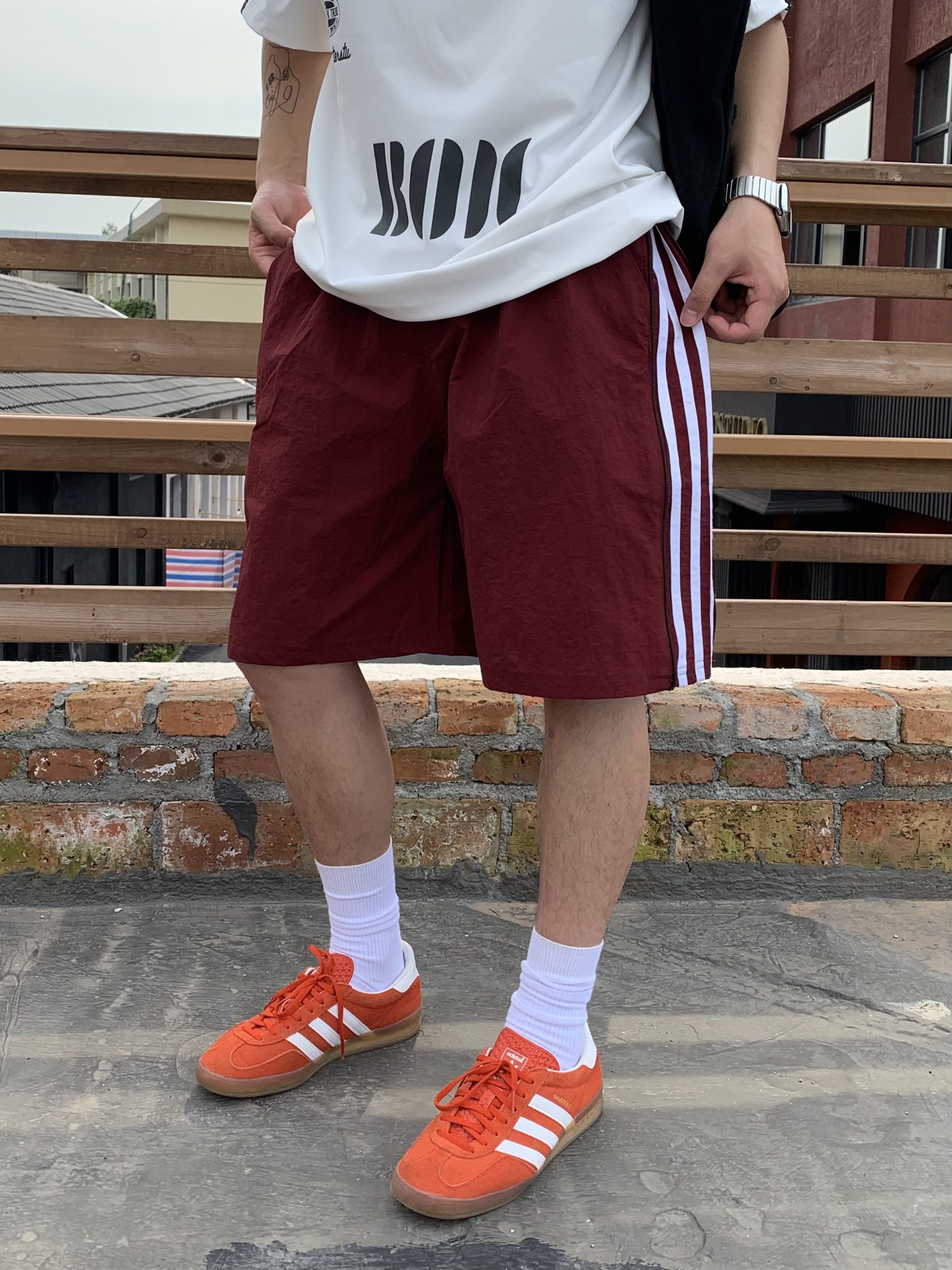 Men's and Women's American Retro Striped Quick-Dry Sports Shorts - Lightweight Breathable Straight-Leg Summer Trendy Five-Point Pants Men's and Women's American Retro Striped Quick-Dry Sports Shorts - Lightweight Breathable Straight-Leg Summer Trendy Five-Point Pants