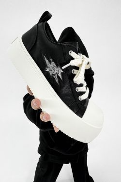 Men's and Women's Lightning Derby Shoes - Genuine Leather Casual Sneakers with Milk Flavor Sole - Stylish Commuter Footwear for Couples