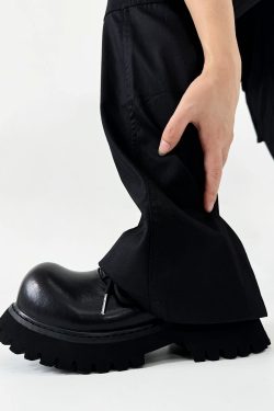 Men's and Women's Paris Mickey Big Head Derby Shoes - Pointed Thick-Soled Height-Increasing Genuine Leather Commuter Style