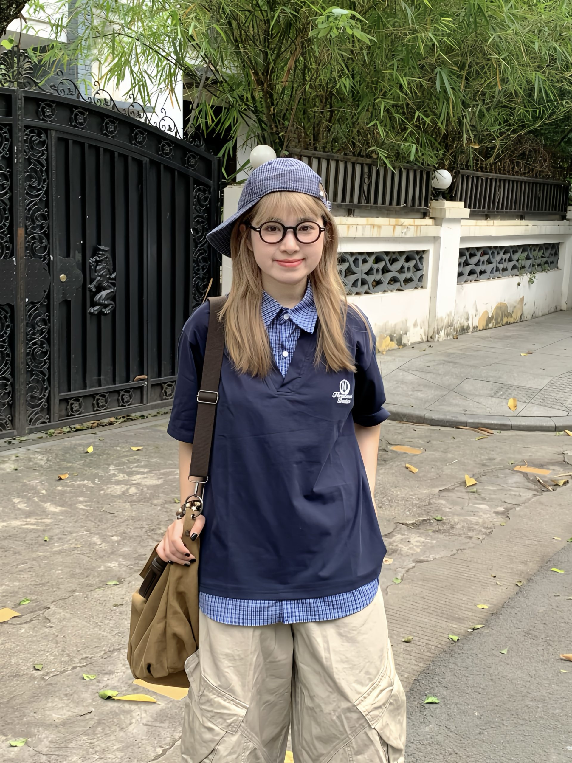 Men's and Women's Retro Plaid Splicing Polo Shirt - Summer College Style Loose Casual Short-Sleeve T-Shirt Men's and Women's Retro Plaid Splicing Polo Shirt - Summer College Style Loose Casual Short-Sleeve T-Shirt